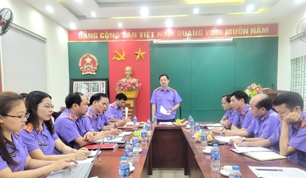 Đoàn kiểm tra số 8 - Kiểm tra chéo công tác nghiệp vụ tại Viện KSND...